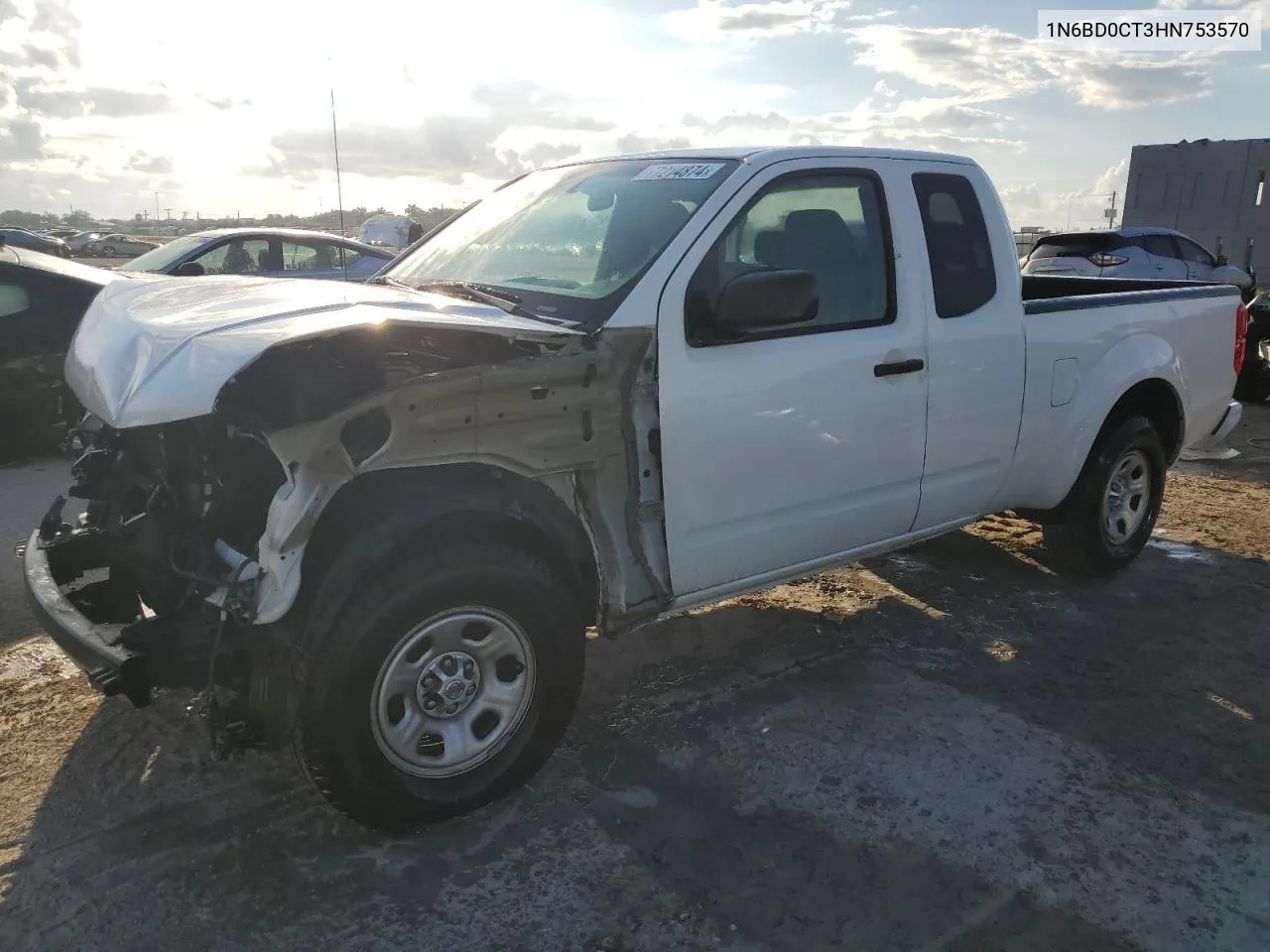 2017 Nissan Frontier S VIN: 1N6BD0CT3HN753570 Lot: 77214874