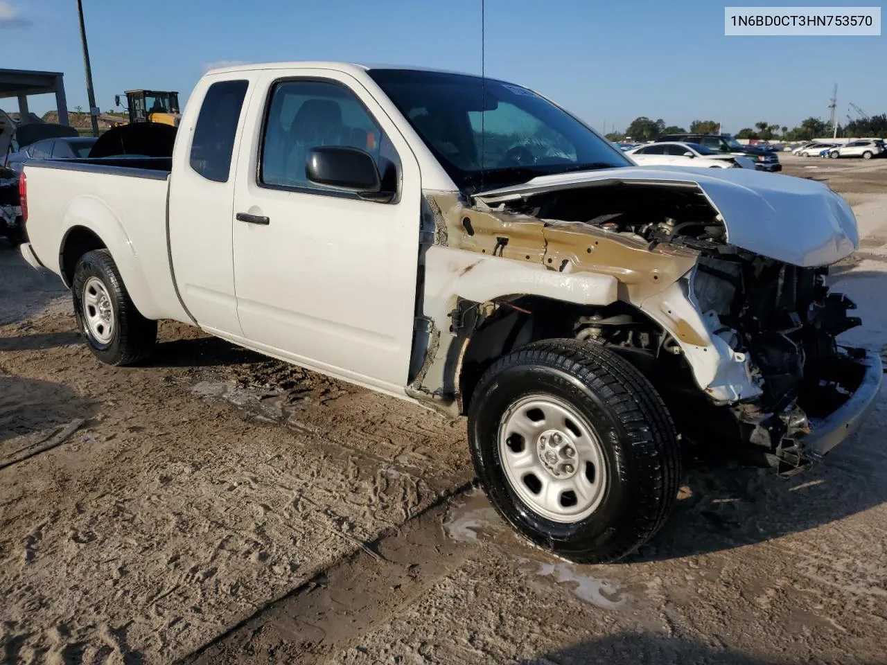 2017 Nissan Frontier S VIN: 1N6BD0CT3HN753570 Lot: 77214874