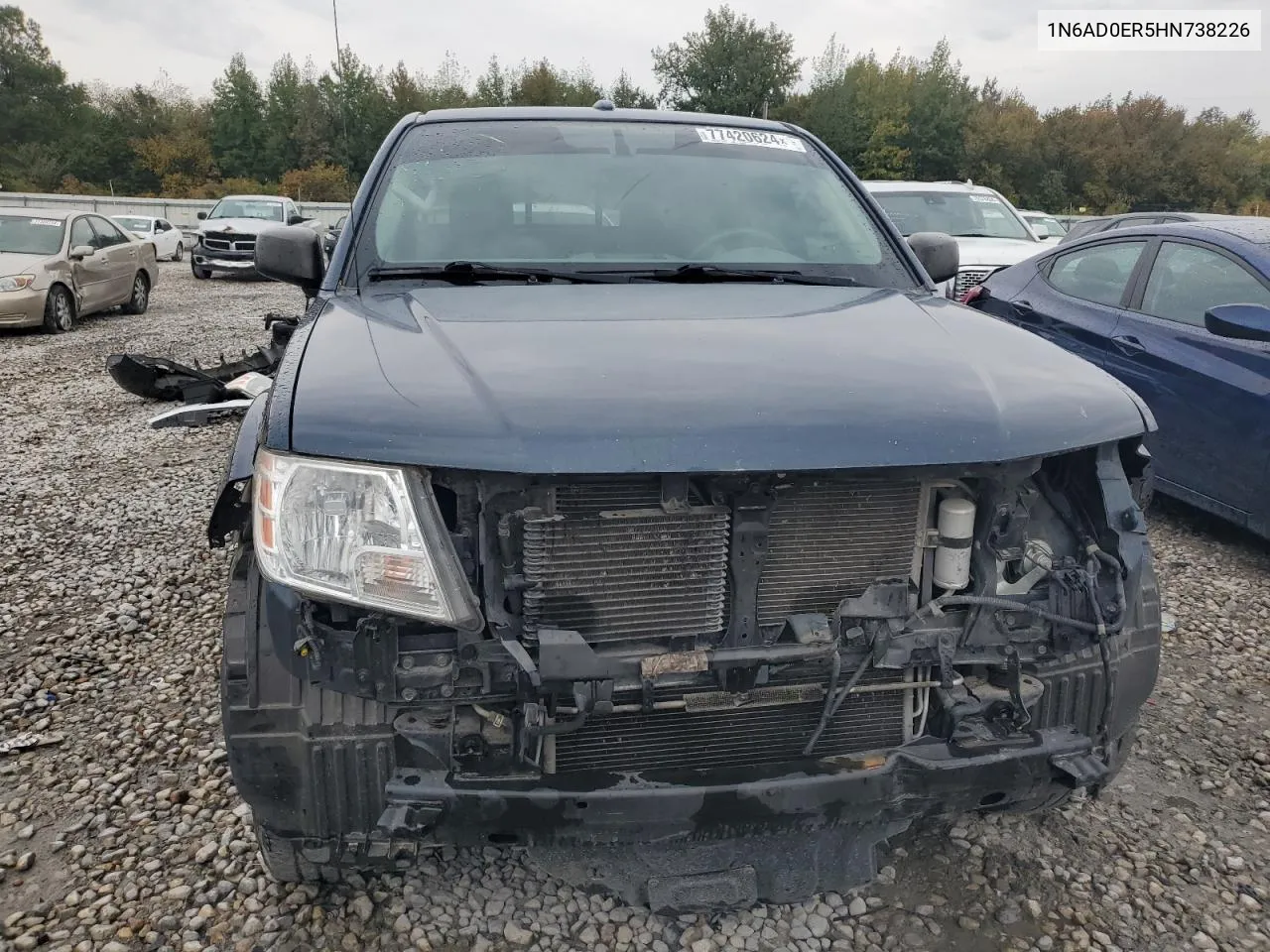 2017 Nissan Frontier S VIN: 1N6AD0ER5HN738226 Lot: 77420624