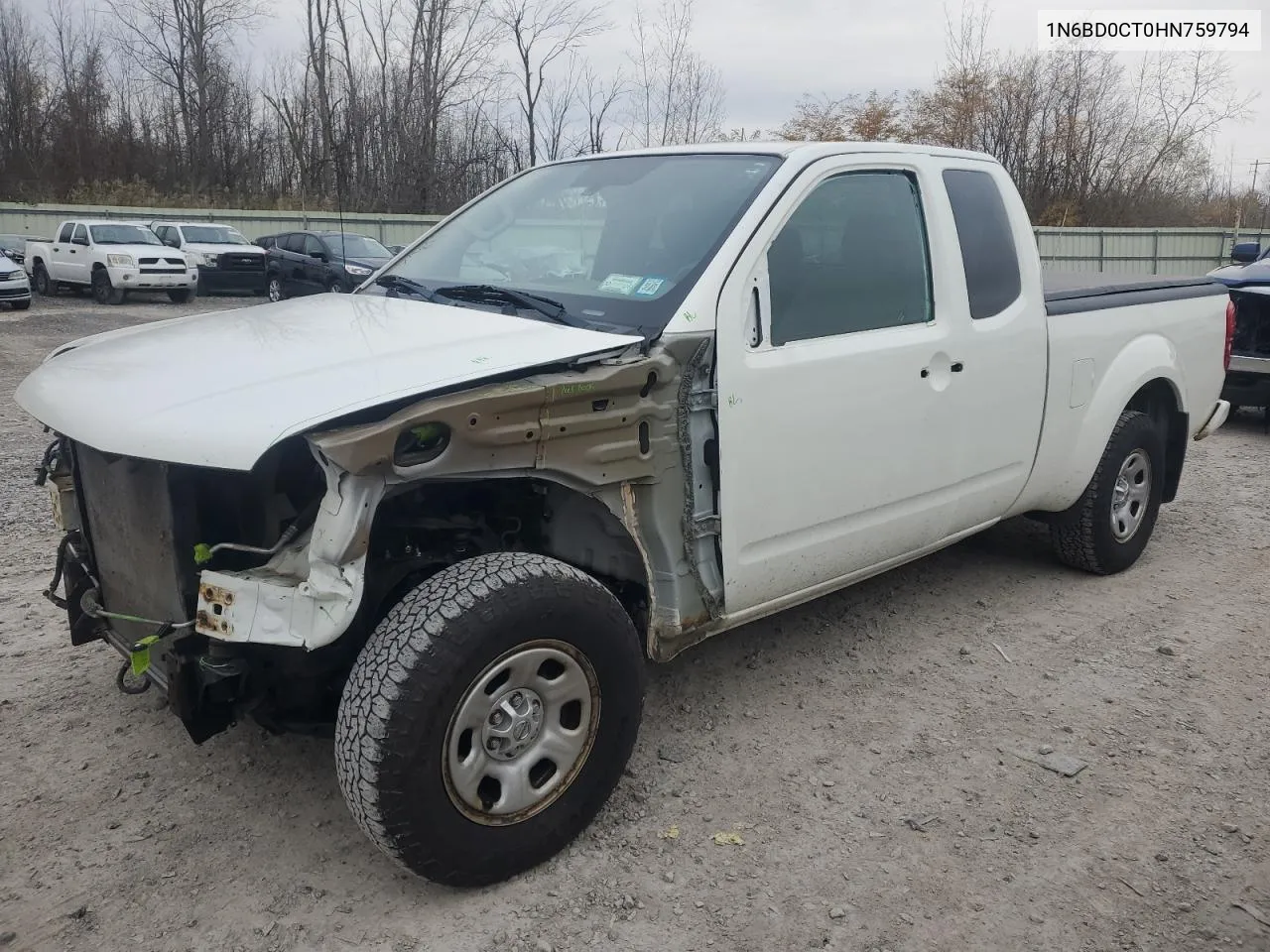 2017 Nissan Frontier S VIN: 1N6BD0CT0HN759794 Lot: 77730384