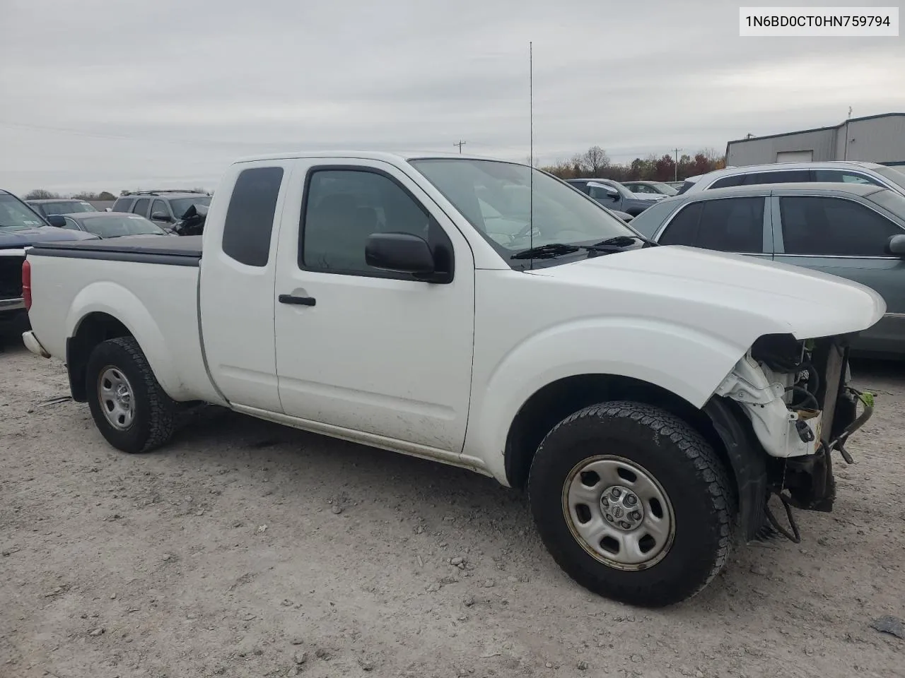 2017 Nissan Frontier S VIN: 1N6BD0CT0HN759794 Lot: 77730384