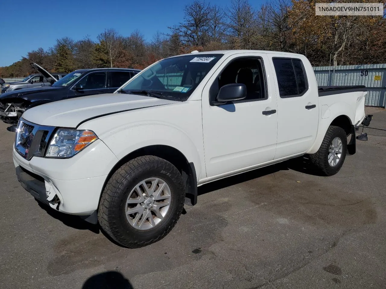 2017 Nissan Frontier S VIN: 1N6AD0EV9HN751011 Lot: 77894584