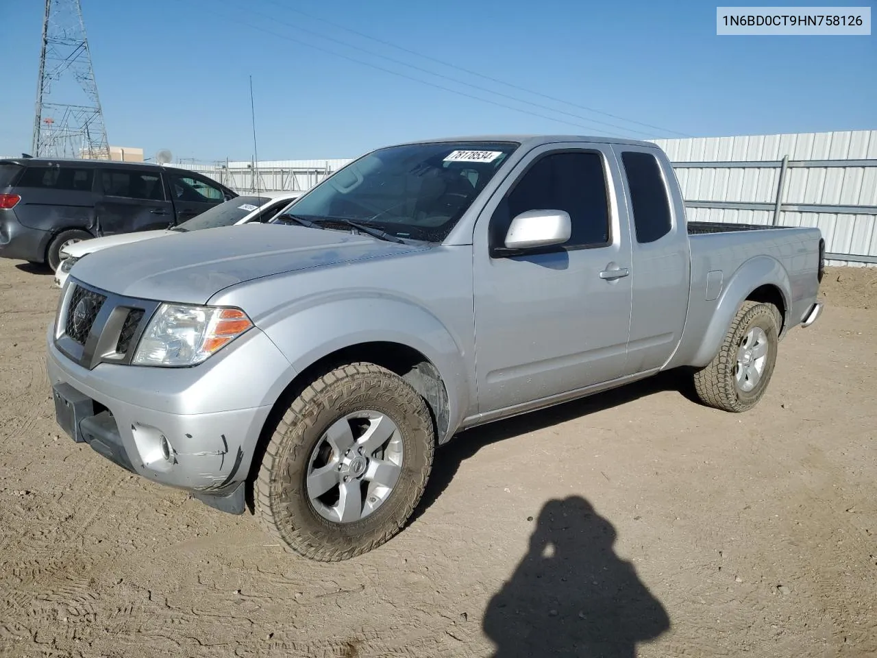 2017 Nissan Frontier S VIN: 1N6BD0CT9HN758126 Lot: 78178534