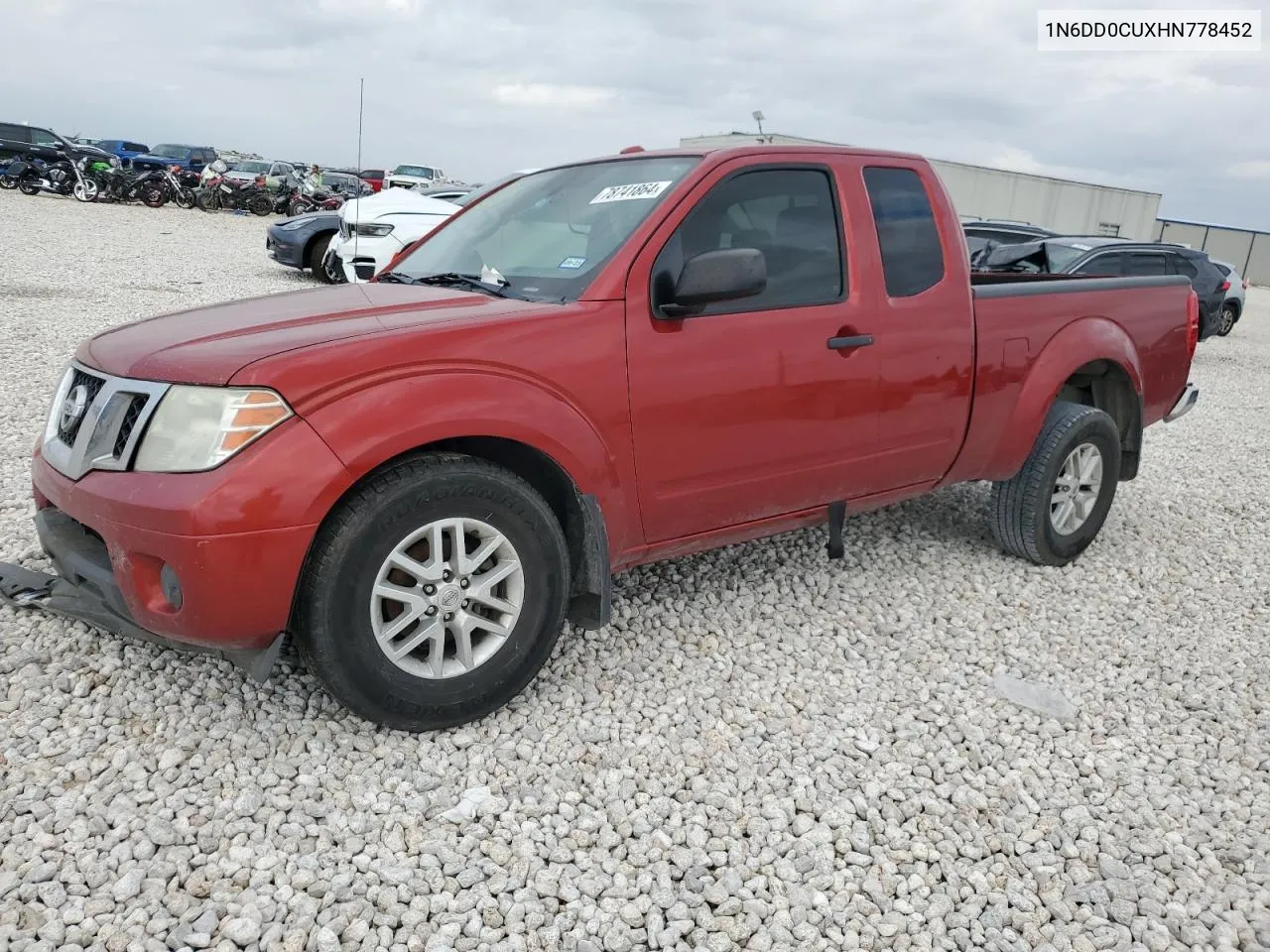 2017 Nissan Frontier Sv VIN: 1N6DD0CUXHN778452 Lot: 78741864