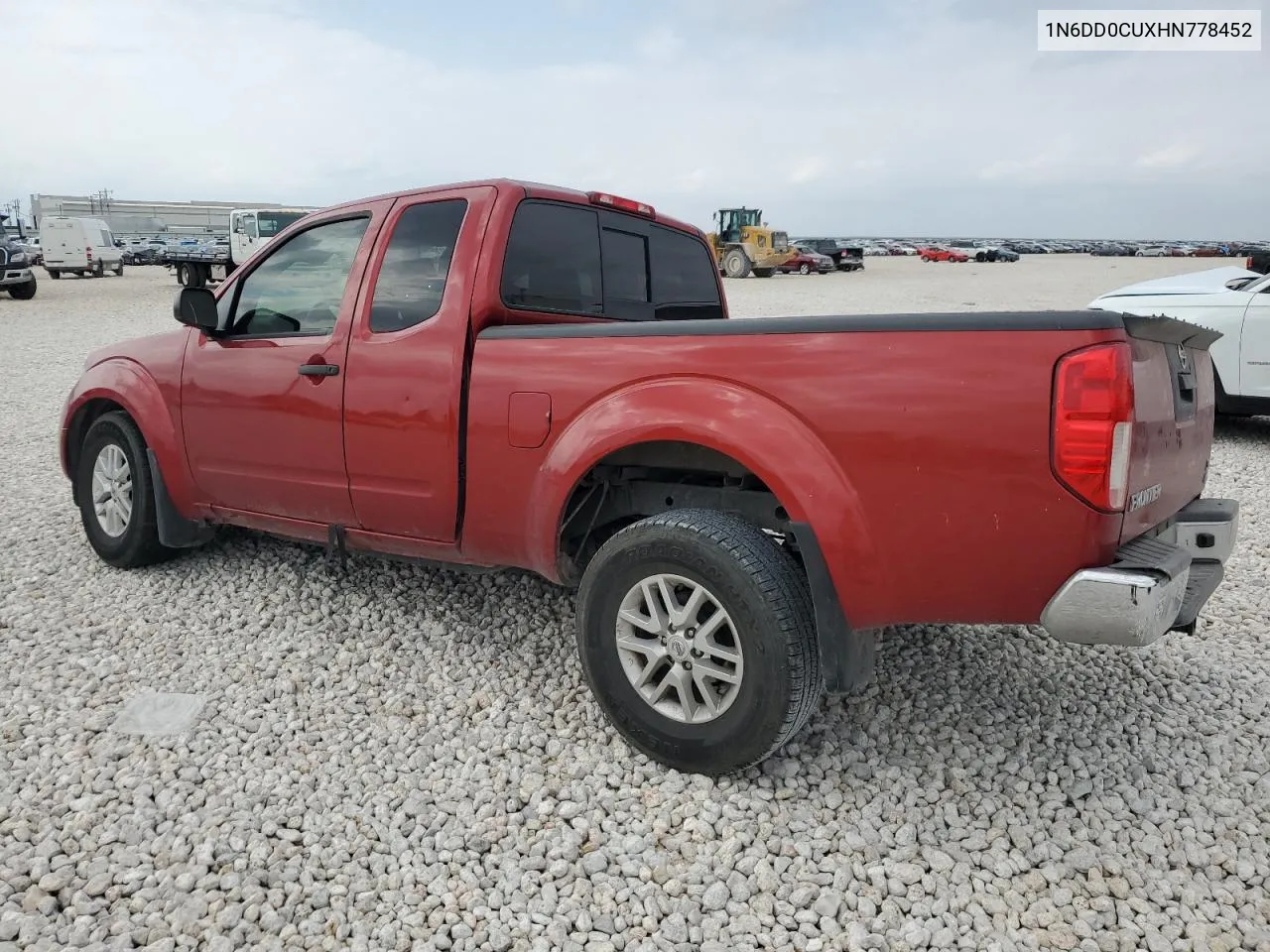 2017 Nissan Frontier Sv VIN: 1N6DD0CUXHN778452 Lot: 78741864