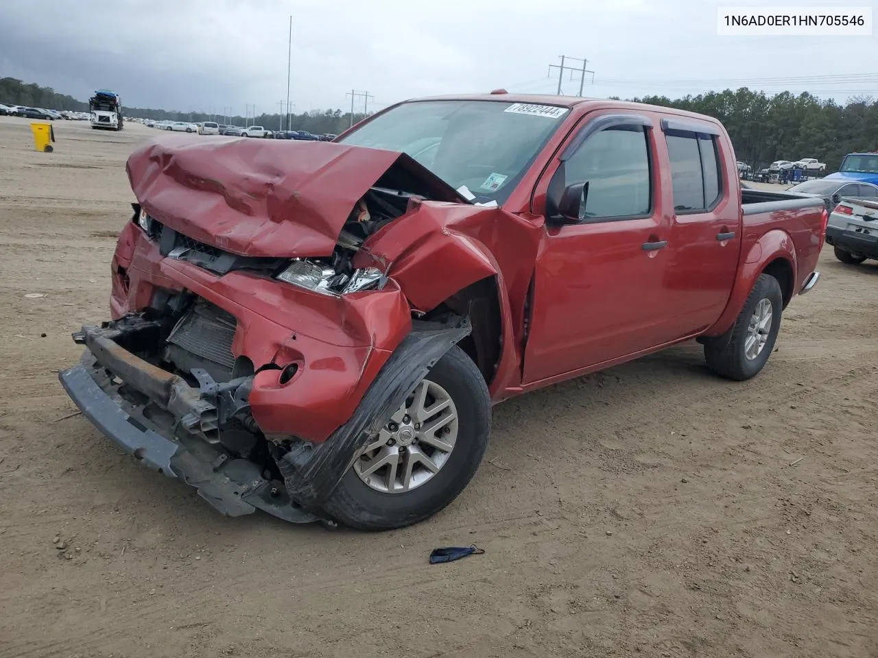 2017 Nissan Frontier S VIN: 1N6AD0ER1HN705546 Lot: 78922444