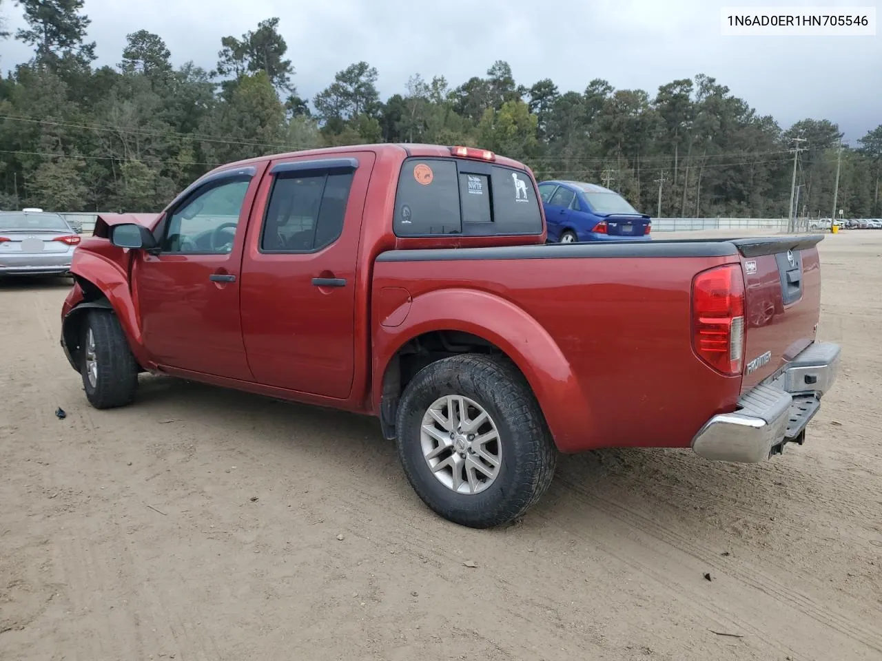 2017 Nissan Frontier S VIN: 1N6AD0ER1HN705546 Lot: 78922444