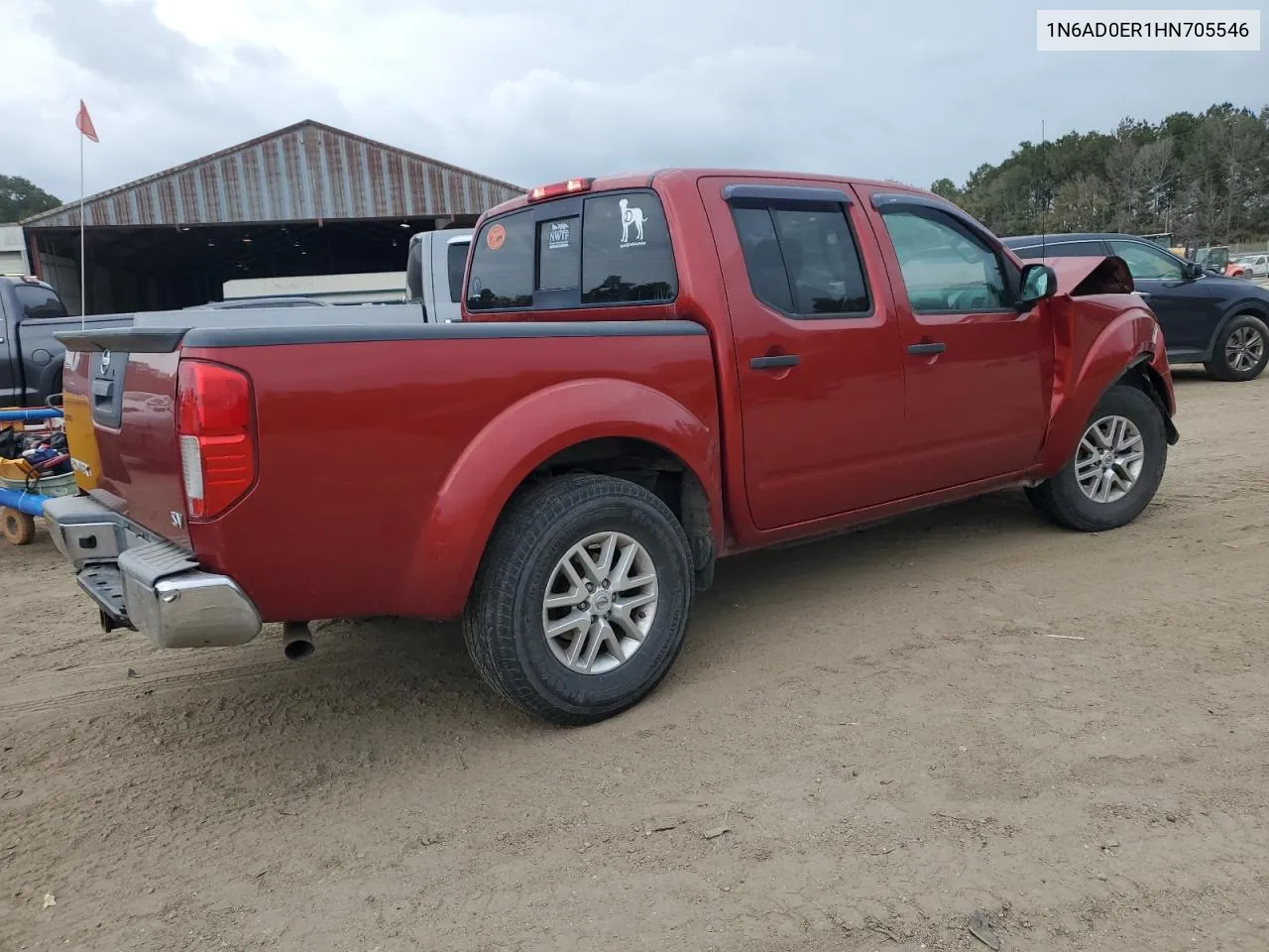 2017 Nissan Frontier S VIN: 1N6AD0ER1HN705546 Lot: 78922444