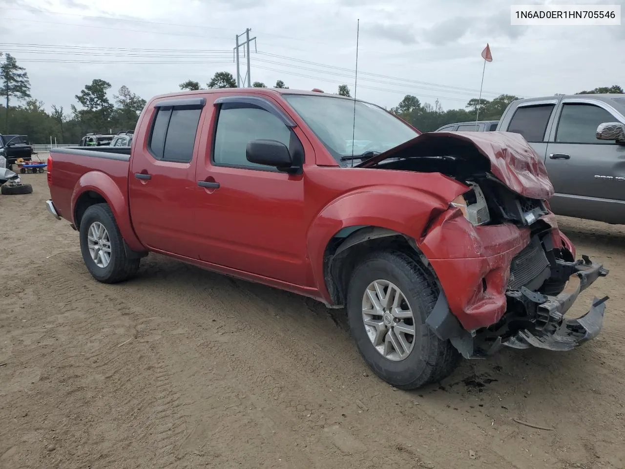 2017 Nissan Frontier S VIN: 1N6AD0ER1HN705546 Lot: 78922444