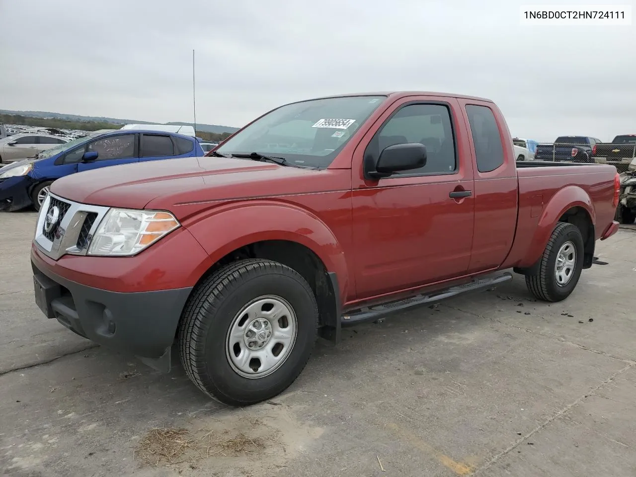 2017 Nissan Frontier S VIN: 1N6BD0CT2HN724111 Lot: 79905654