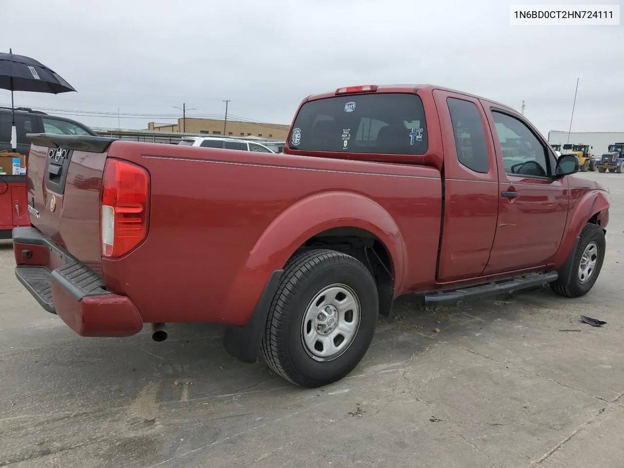 2017 Nissan Frontier S VIN: 1N6BD0CT2HN724111 Lot: 79905654