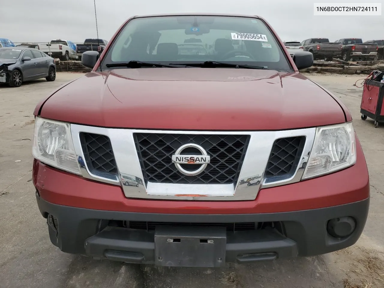 2017 Nissan Frontier S VIN: 1N6BD0CT2HN724111 Lot: 79905654