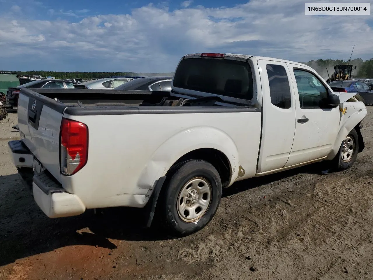 2018 Nissan Frontier S VIN: 1N6BD0CT8JN700014 Lot: 48823864