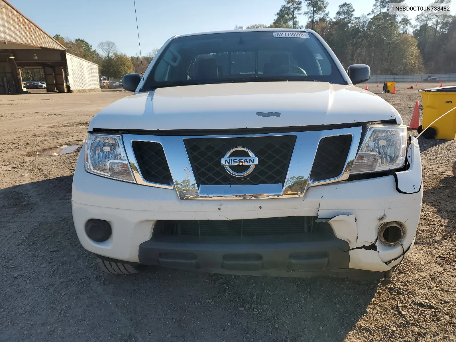 2018 Nissan Frontier S VIN: 1N6BD0CT0JN738482 Lot: 64760904