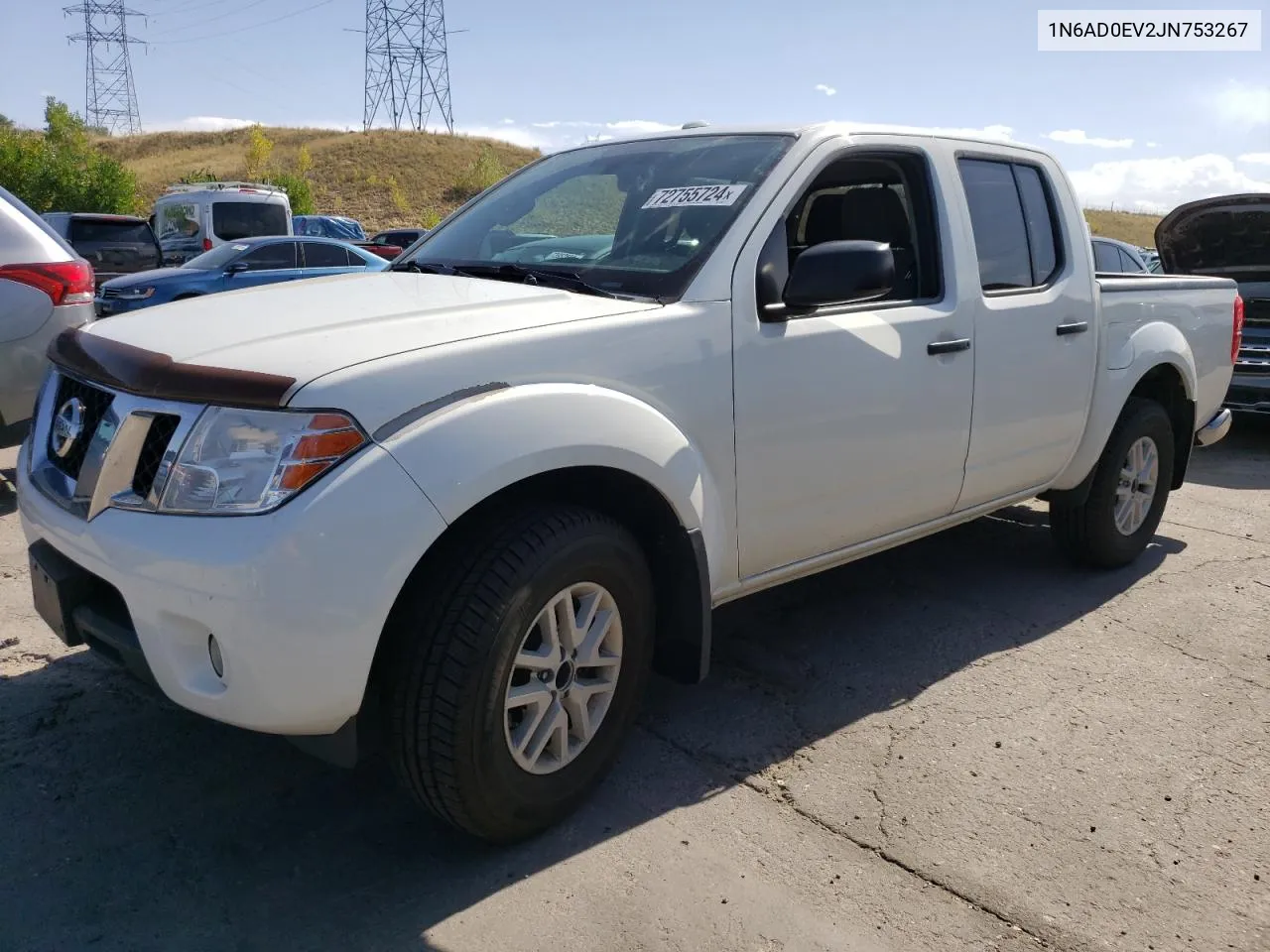 1N6AD0EV2JN753267 2018 Nissan Frontier S