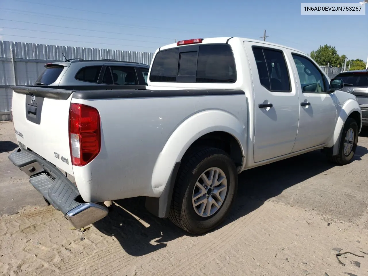 2018 Nissan Frontier S VIN: 1N6AD0EV2JN753267 Lot: 72755724