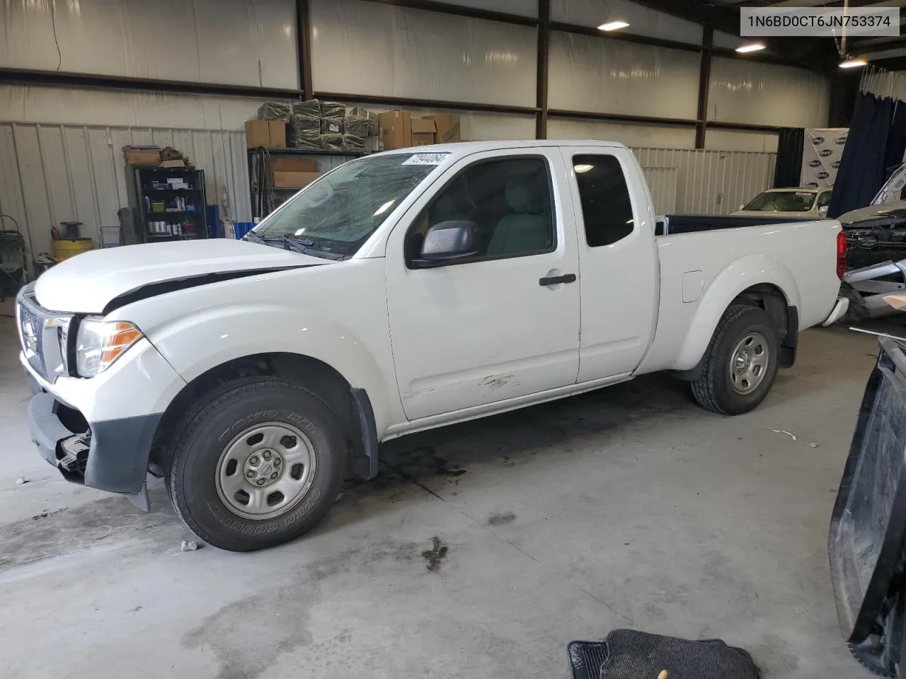 2018 Nissan Frontier S VIN: 1N6BD0CT6JN753374 Lot: 72944064