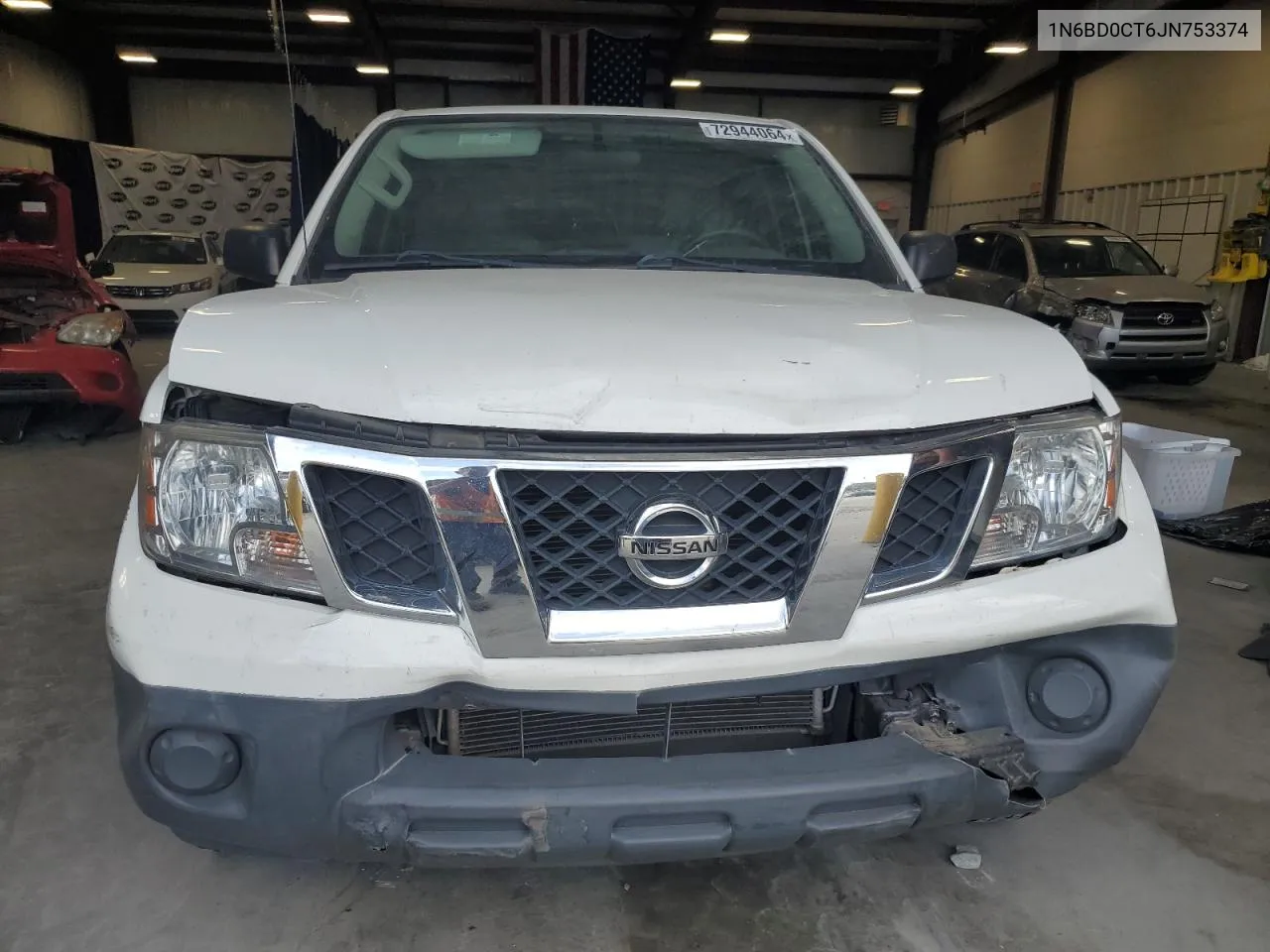 1N6BD0CT6JN753374 2018 Nissan Frontier S