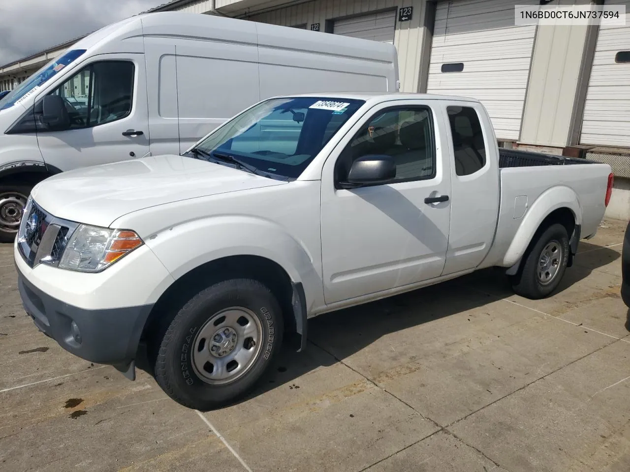 2018 Nissan Frontier S VIN: 1N6BD0CT6JN737594 Lot: 73549674