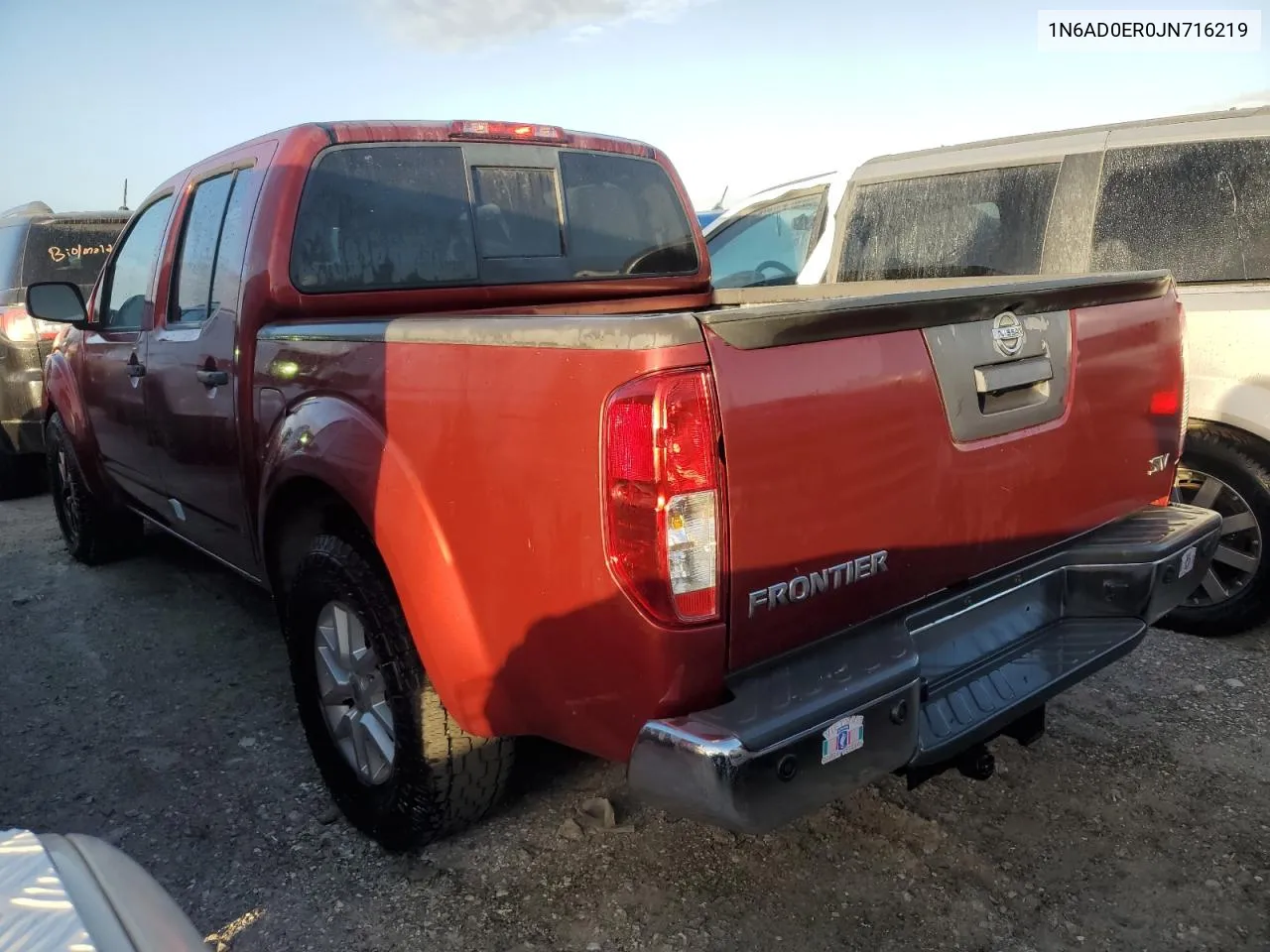 2018 Nissan Frontier S VIN: 1N6AD0ER0JN716219 Lot: 75241524