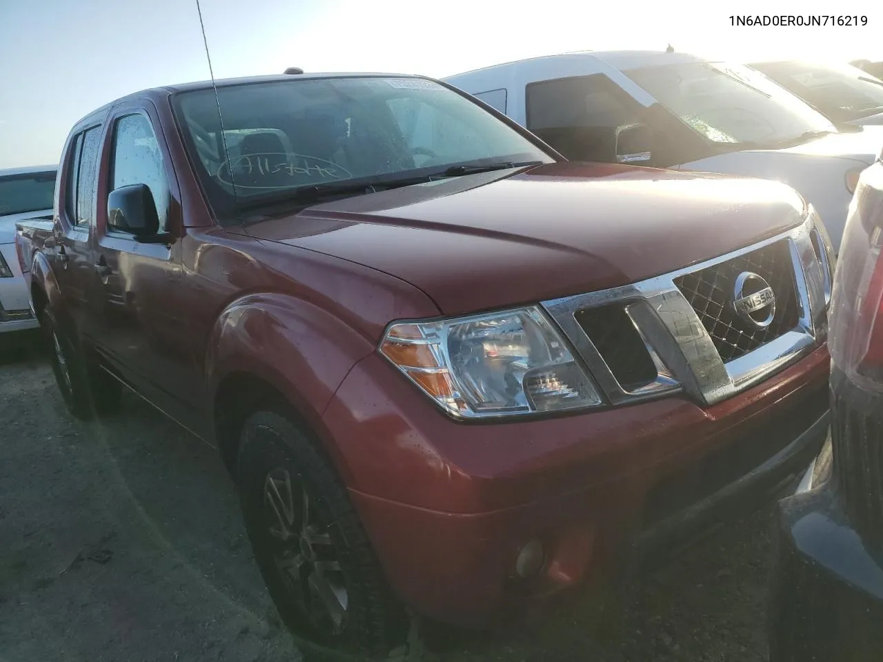 2018 Nissan Frontier S VIN: 1N6AD0ER0JN716219 Lot: 75241524