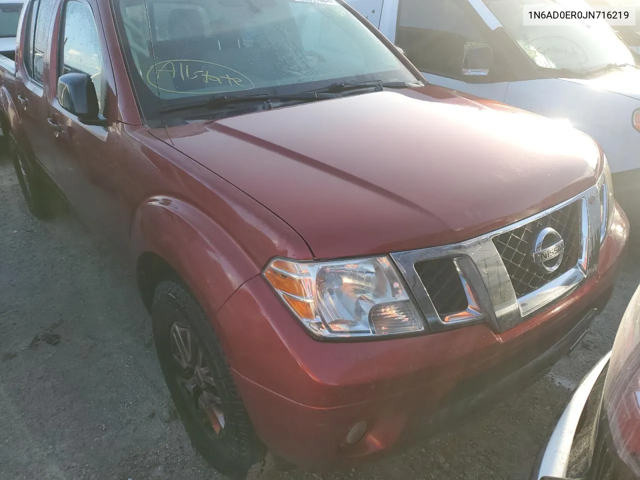 2018 Nissan Frontier S VIN: 1N6AD0ER0JN716219 Lot: 75241524