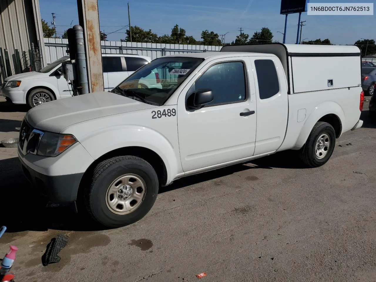 2018 Nissan Frontier S VIN: 1N6BD0CT6JN762513 Lot: 75663424