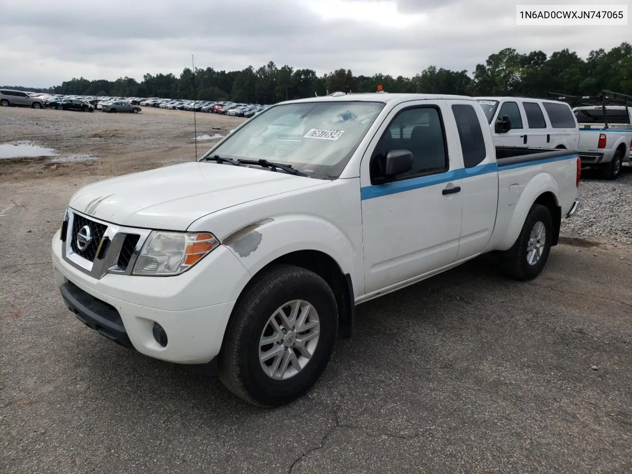 2018 Nissan Frontier Sv VIN: 1N6AD0CWXJN747065 Lot: 75672834