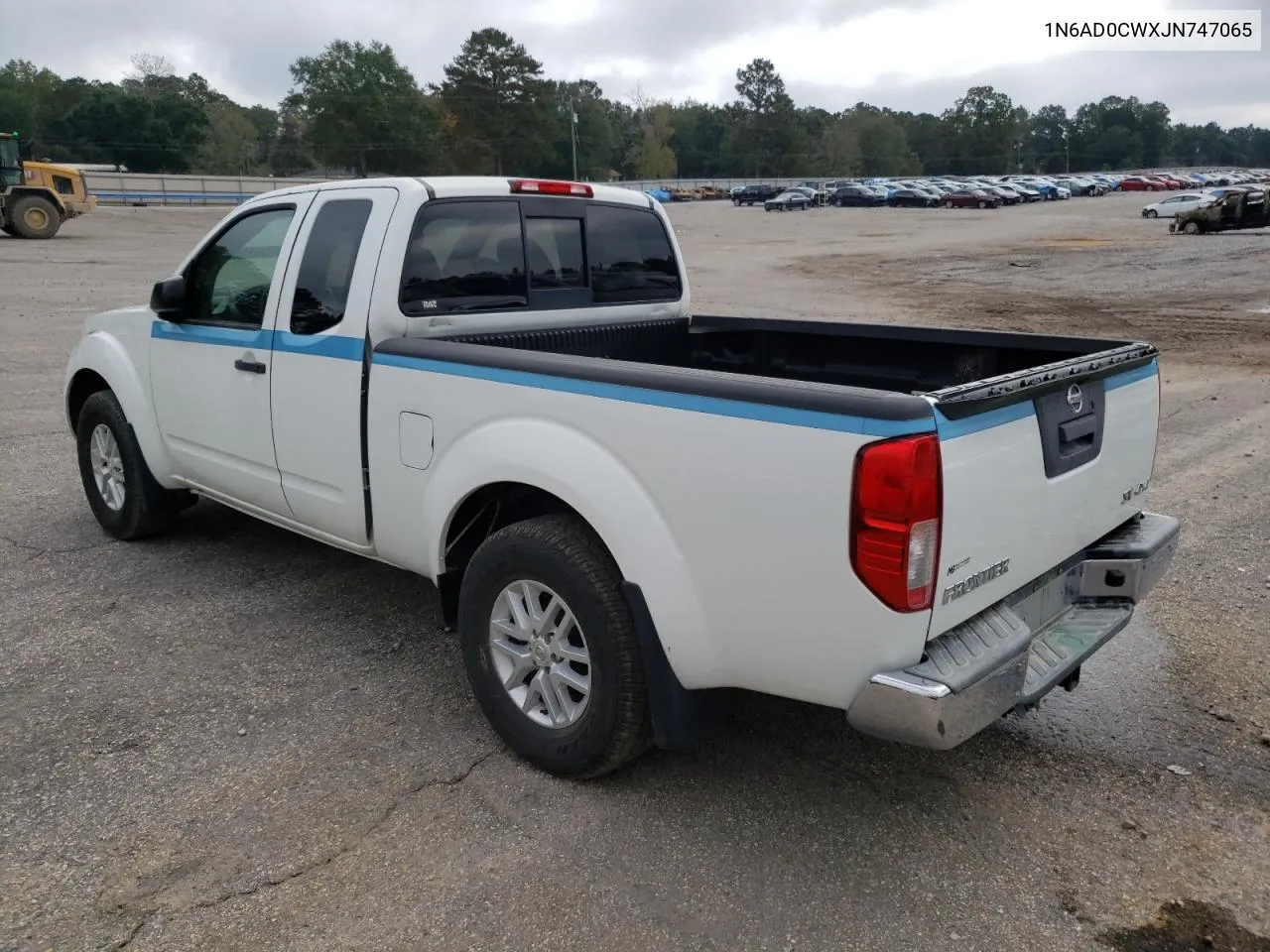 2018 Nissan Frontier Sv VIN: 1N6AD0CWXJN747065 Lot: 75672834