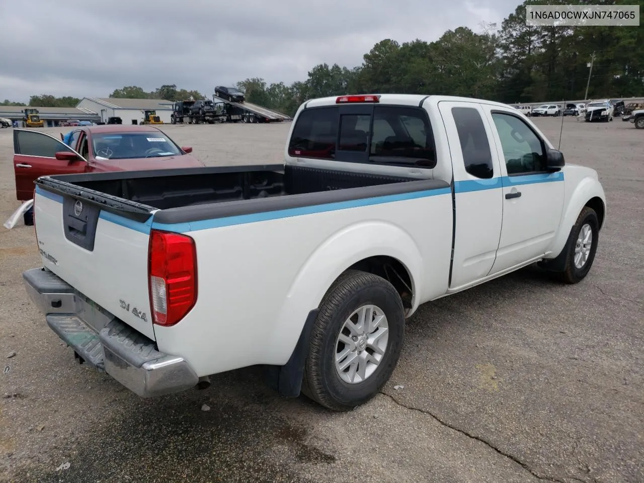 2018 Nissan Frontier Sv VIN: 1N6AD0CWXJN747065 Lot: 75672834