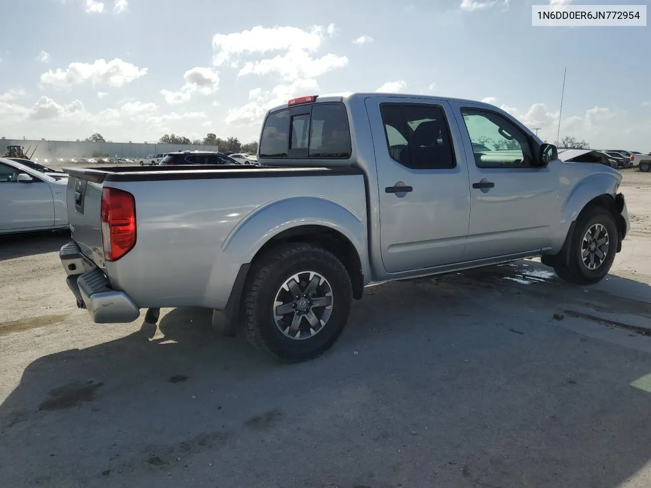 2018 Nissan Frontier S VIN: 1N6DD0ER6JN772954 Lot: 77267424