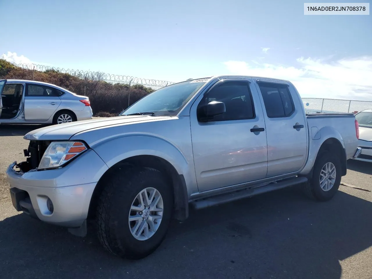 2018 Nissan Frontier S VIN: 1N6AD0ER2JN708378 Lot: 77464024