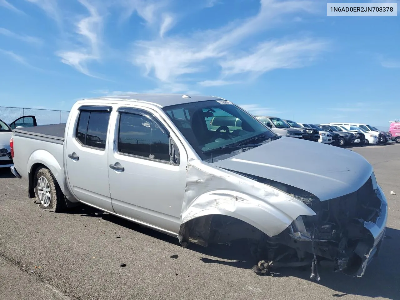 2018 Nissan Frontier S VIN: 1N6AD0ER2JN708378 Lot: 77464024