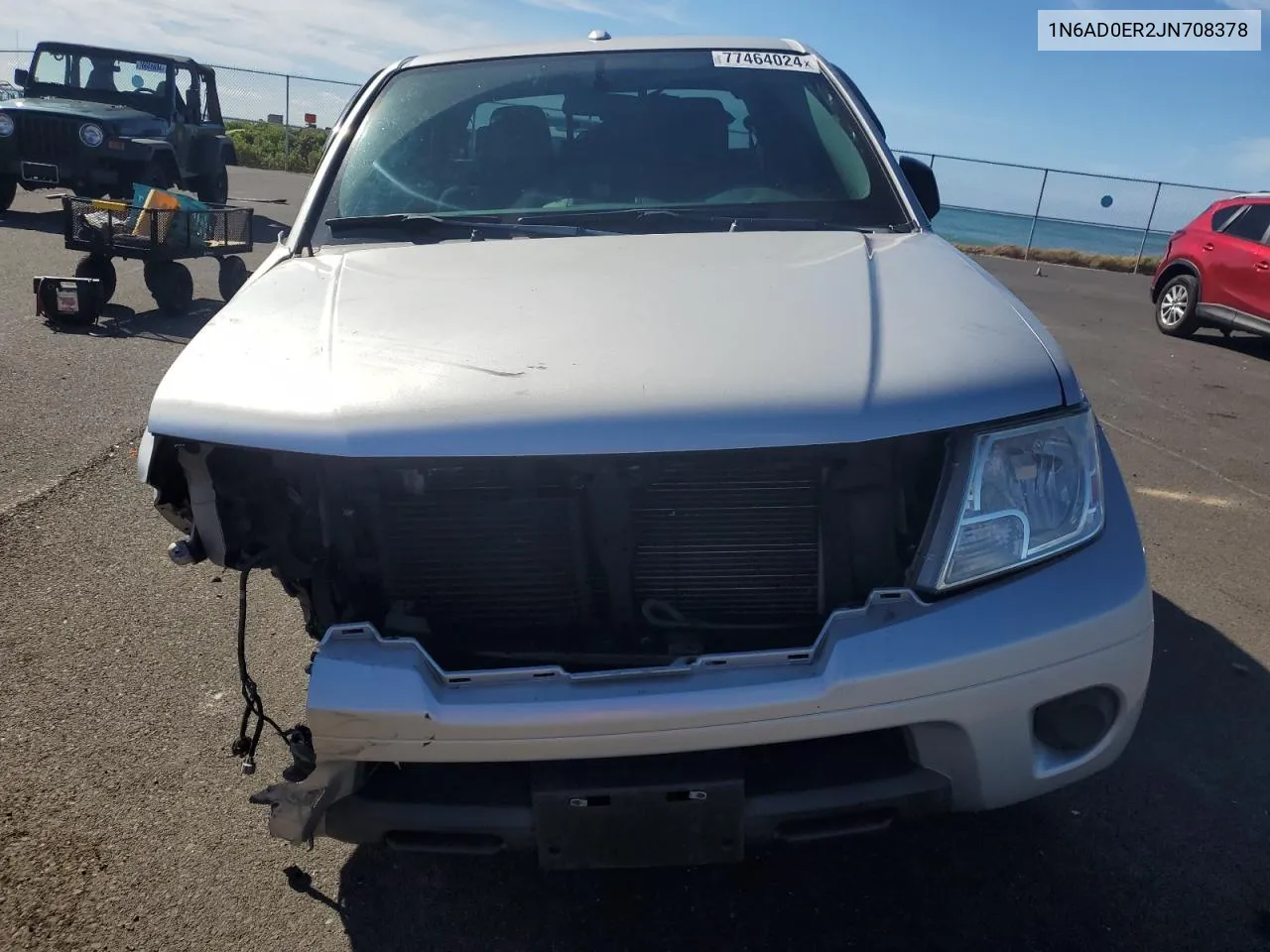 2018 Nissan Frontier S VIN: 1N6AD0ER2JN708378 Lot: 77464024