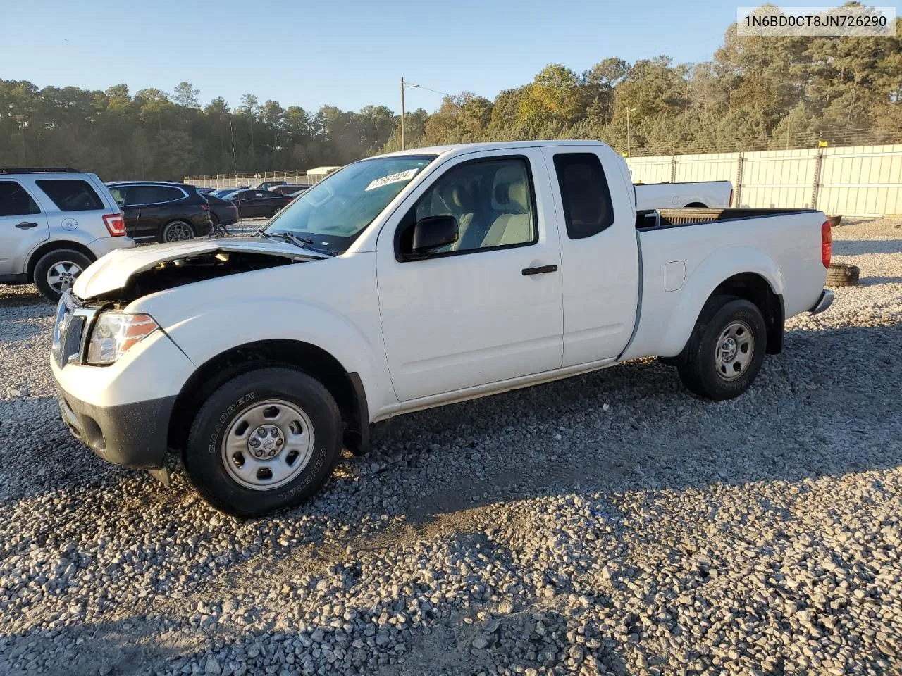 2018 Nissan Frontier S VIN: 1N6BD0CT8JN726290 Lot: 77661024