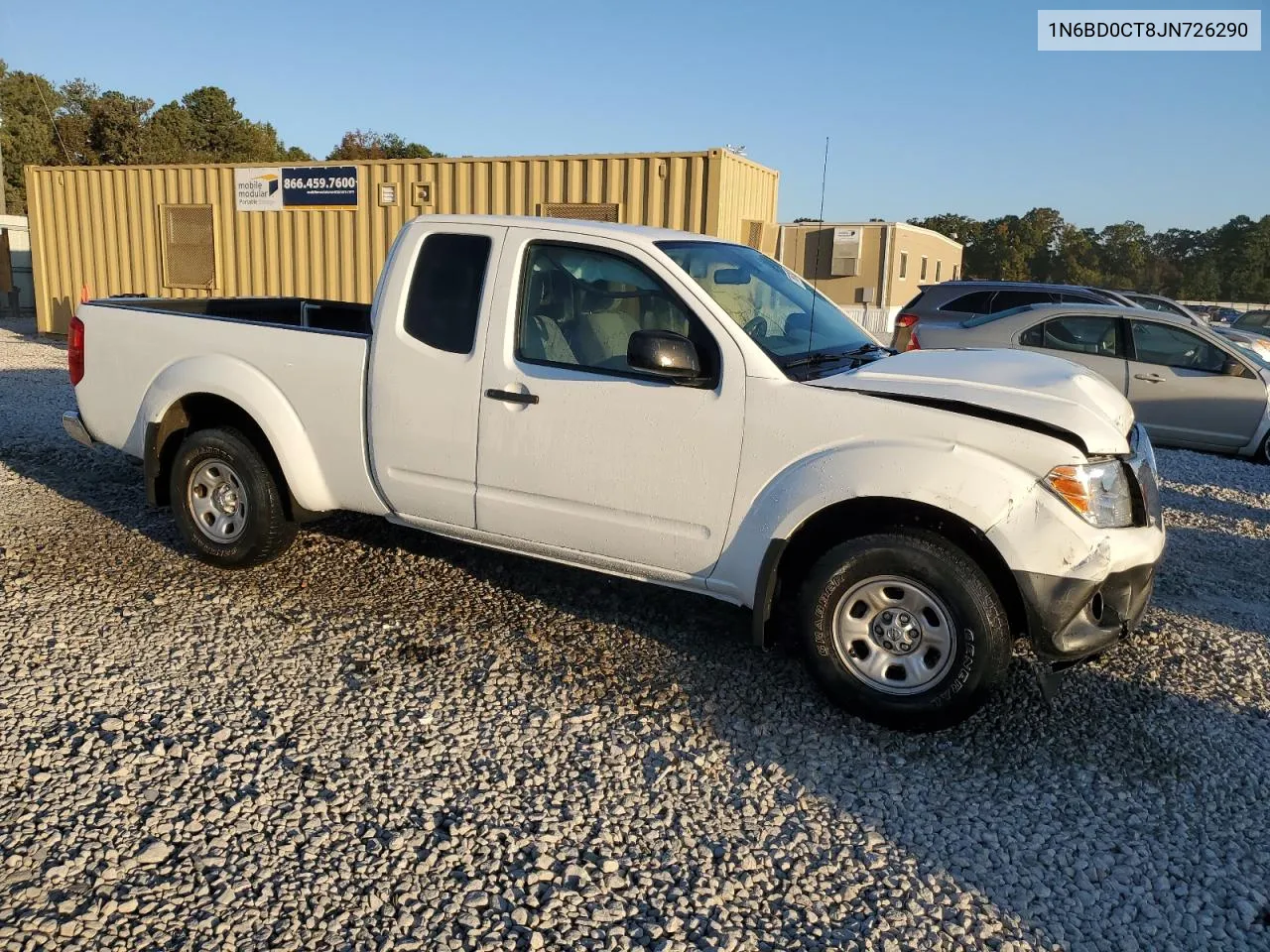 2018 Nissan Frontier S VIN: 1N6BD0CT8JN726290 Lot: 77661024