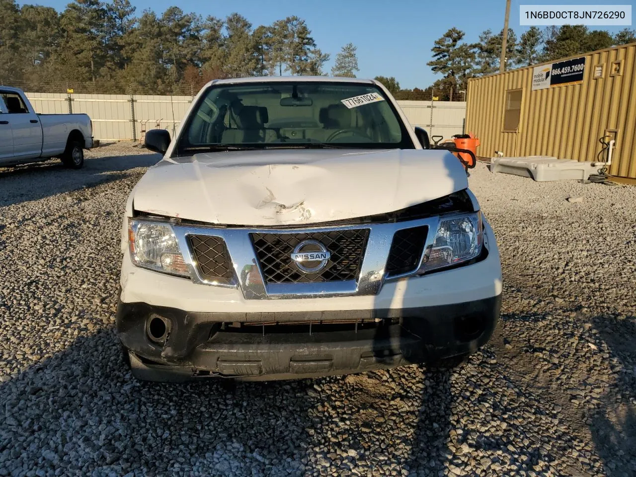 2018 Nissan Frontier S VIN: 1N6BD0CT8JN726290 Lot: 77661024