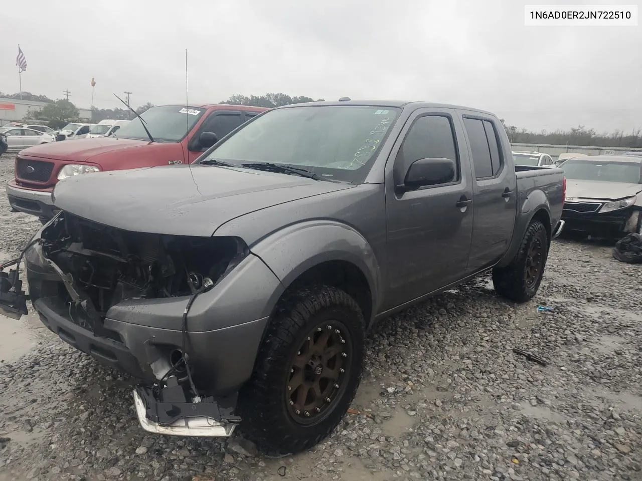 2018 Nissan Frontier S VIN: 1N6AD0ER2JN722510 Lot: 79889344