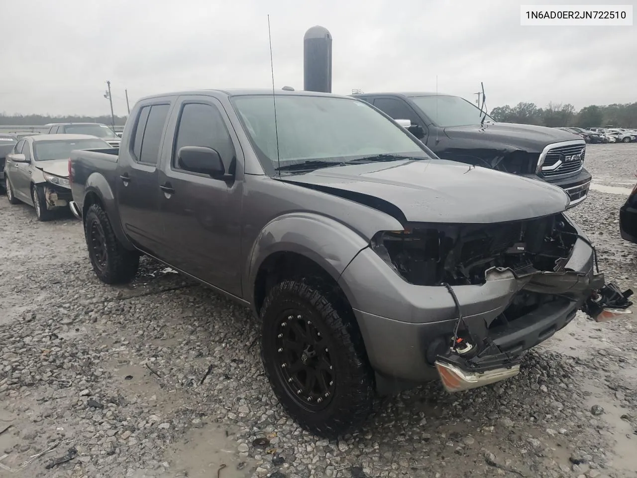 2018 Nissan Frontier S VIN: 1N6AD0ER2JN722510 Lot: 79889344