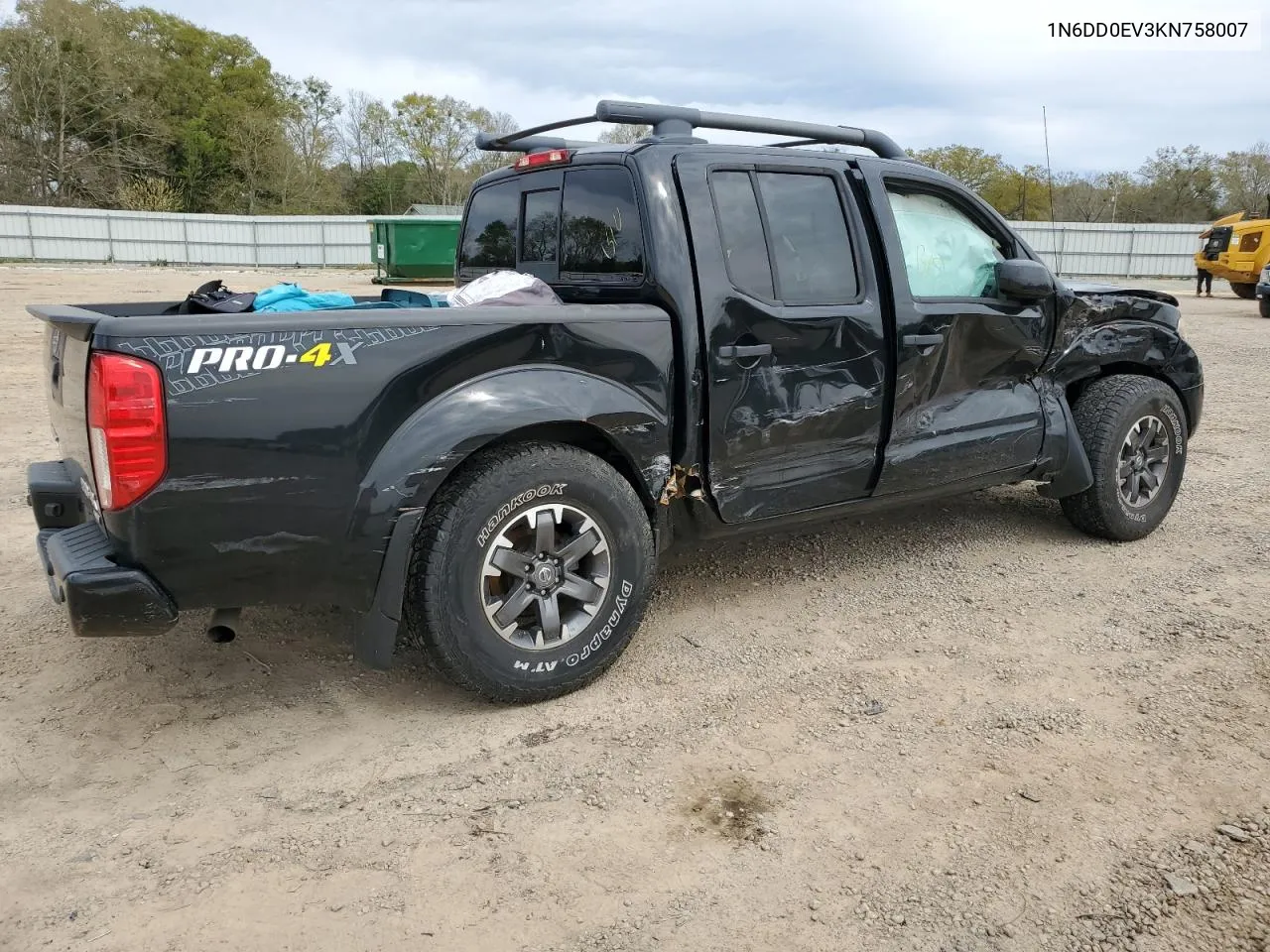 1N6DD0EV3KN758007 2019 Nissan Frontier Sv