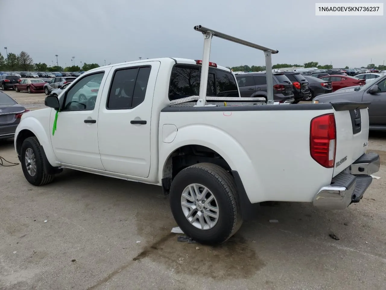 2019 Nissan Frontier S VIN: 1N6AD0EV5KN736237 Lot: 51957654