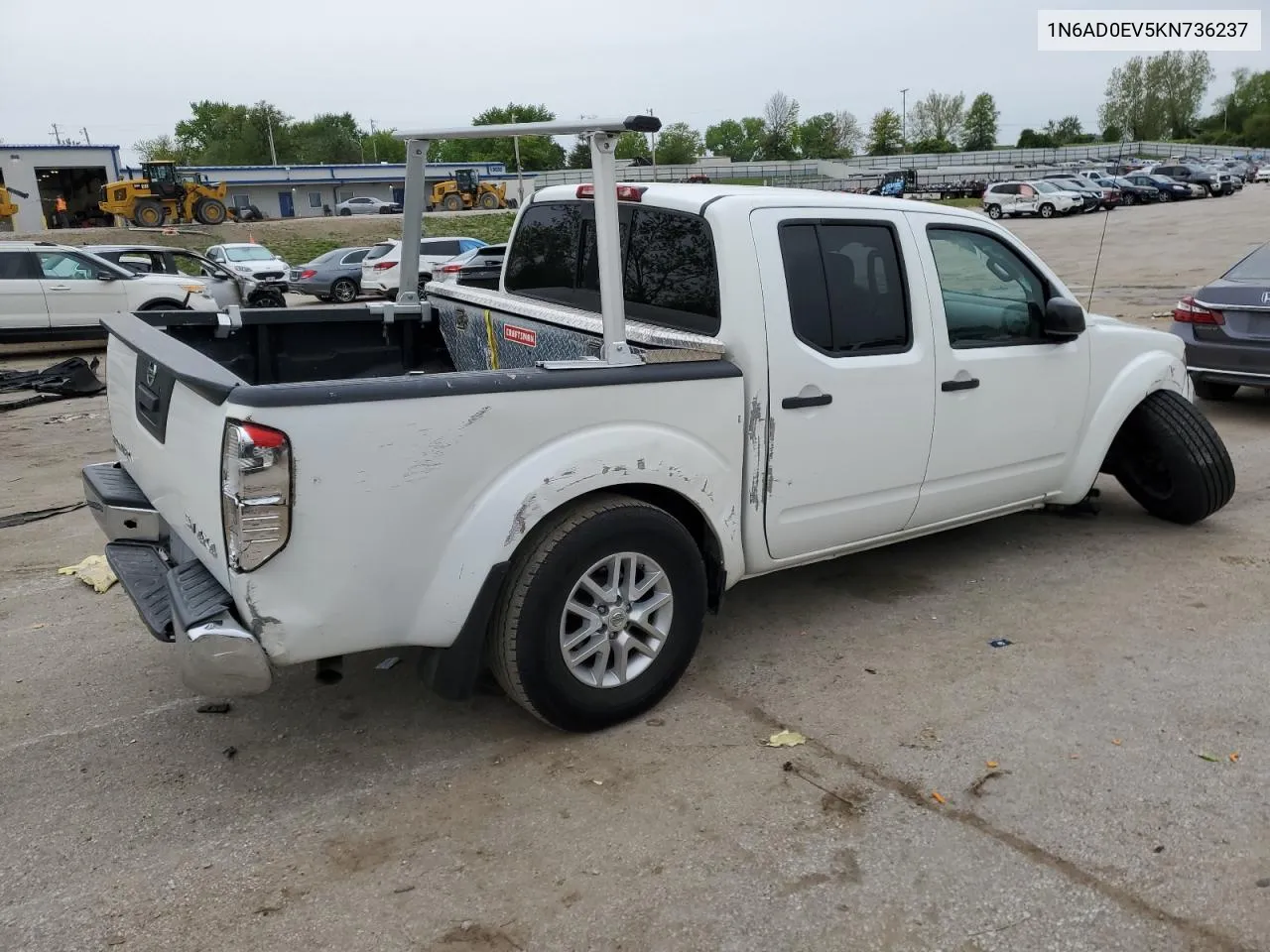 2019 Nissan Frontier S VIN: 1N6AD0EV5KN736237 Lot: 51957654