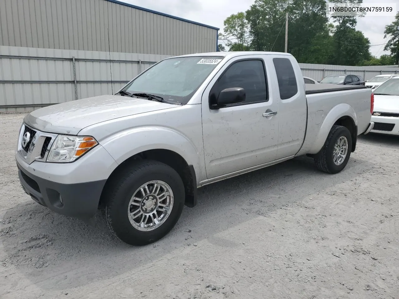 1N6BD0CT8KN759159 2019 Nissan Frontier S