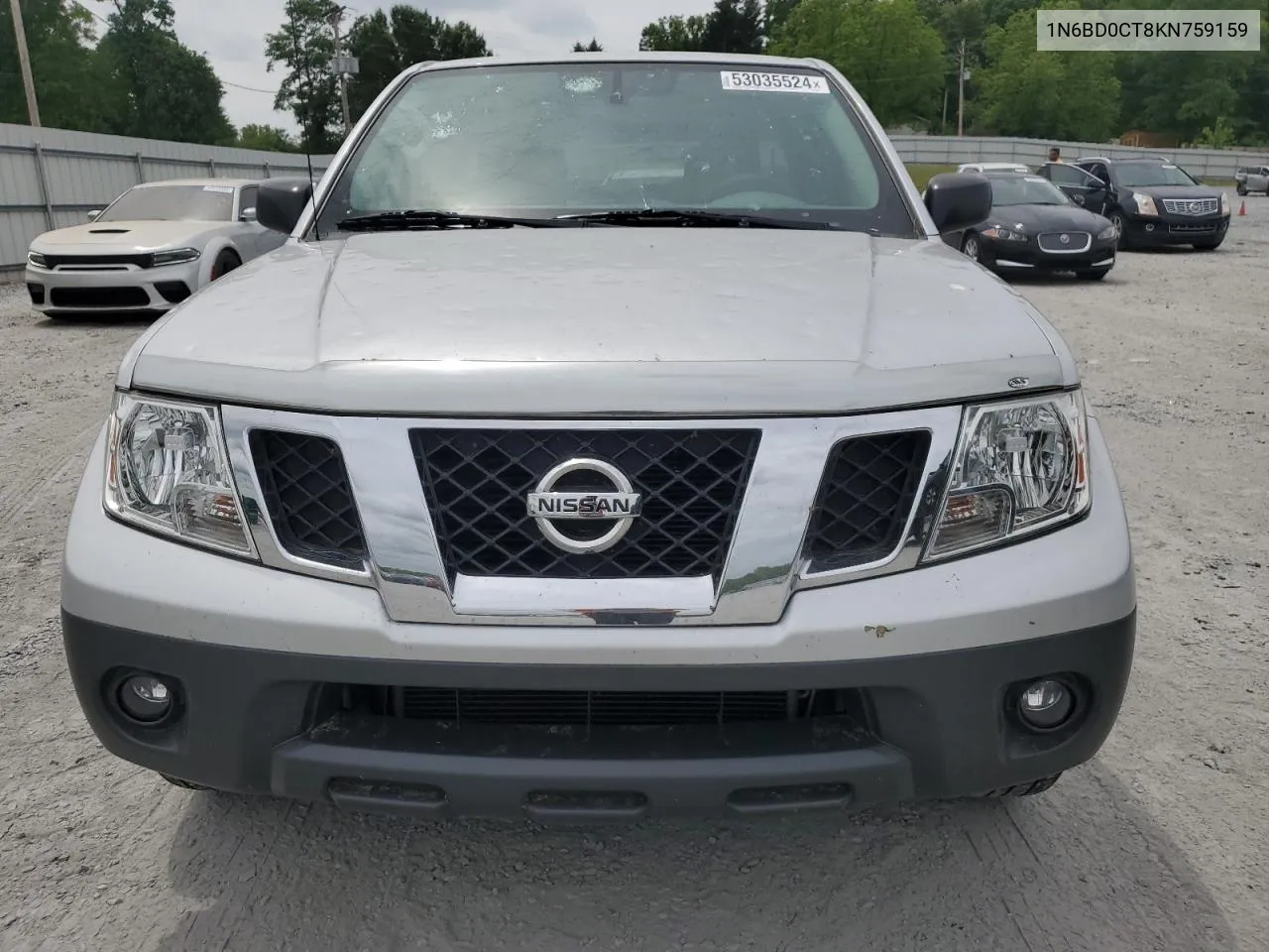 1N6BD0CT8KN759159 2019 Nissan Frontier S