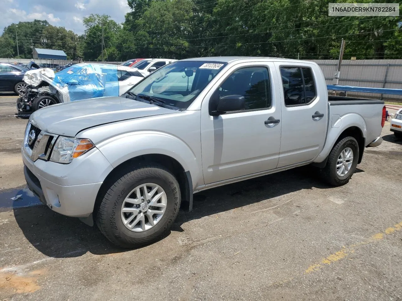 2019 Nissan Frontier S VIN: 1N6AD0ER9KN782284 Lot: 53122634