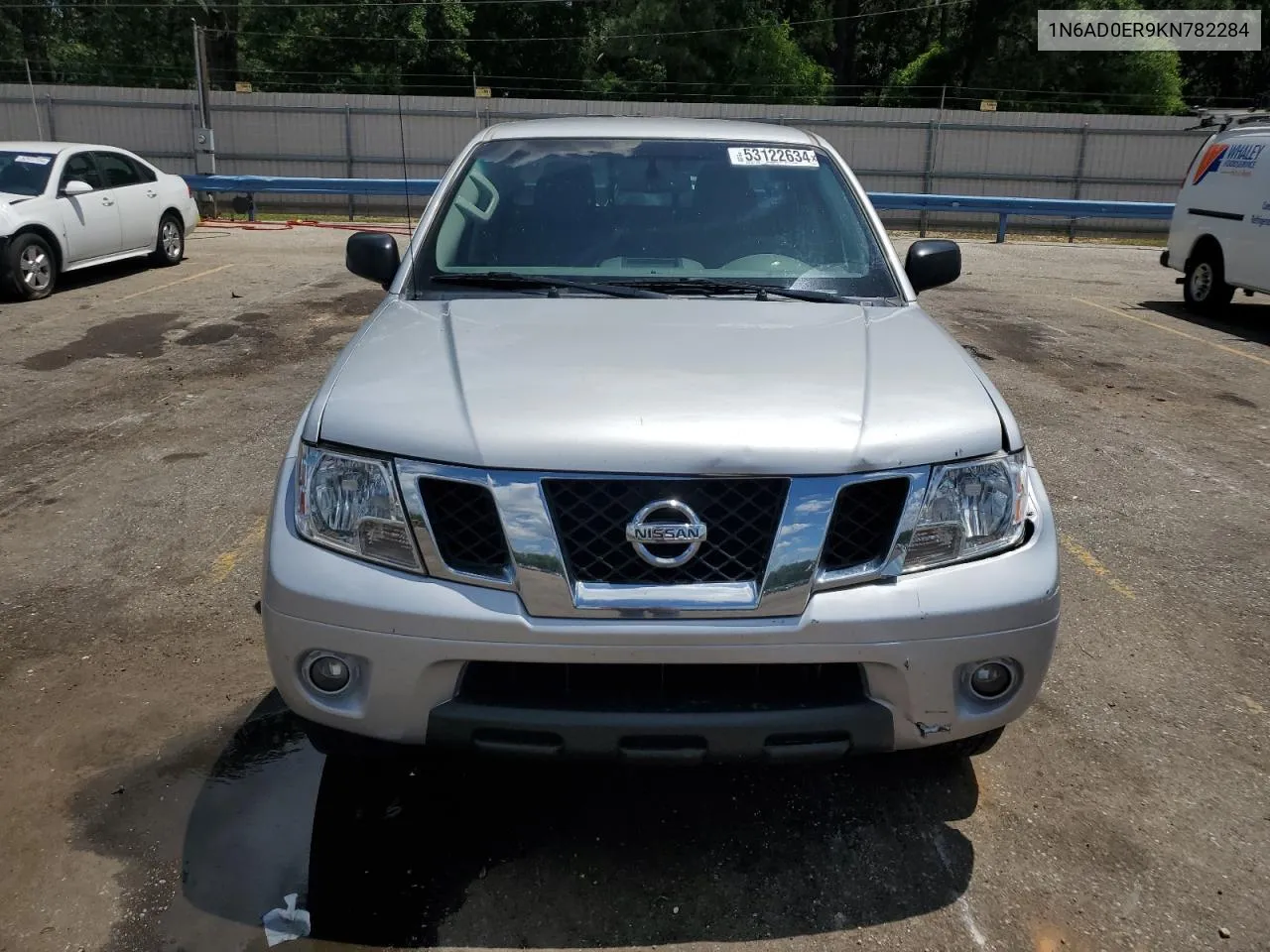 2019 Nissan Frontier S VIN: 1N6AD0ER9KN782284 Lot: 53122634