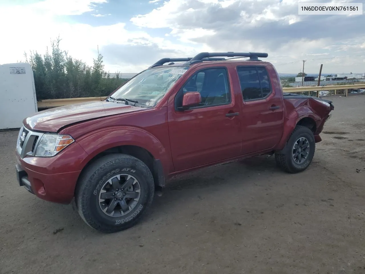 2019 Nissan Frontier Sv VIN: 1N6DD0EV0KN761561 Lot: 71120614