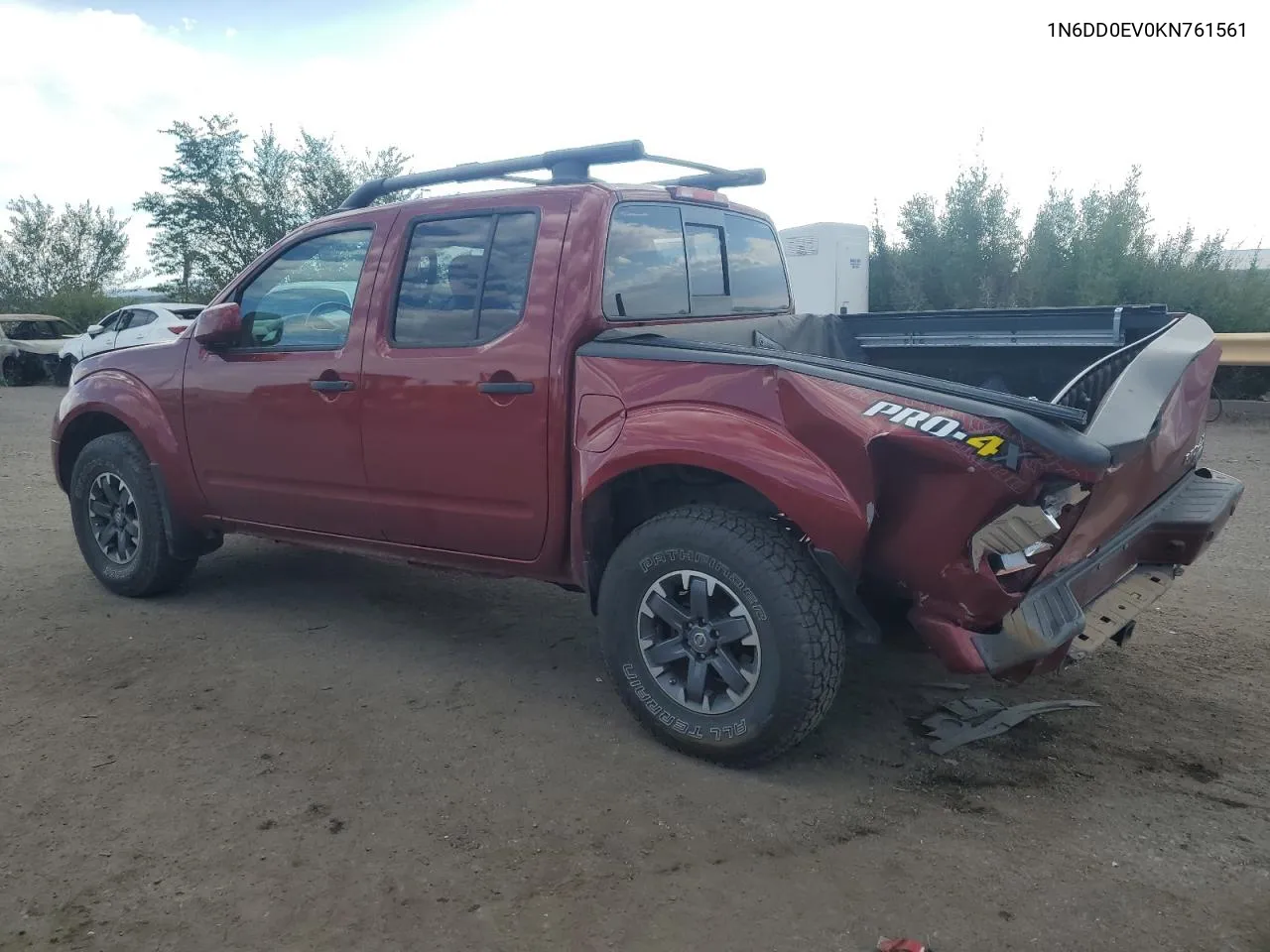 2019 Nissan Frontier Sv VIN: 1N6DD0EV0KN761561 Lot: 71120614