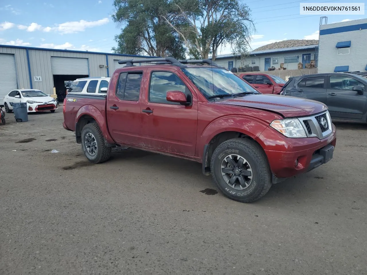 2019 Nissan Frontier Sv VIN: 1N6DD0EV0KN761561 Lot: 71120614