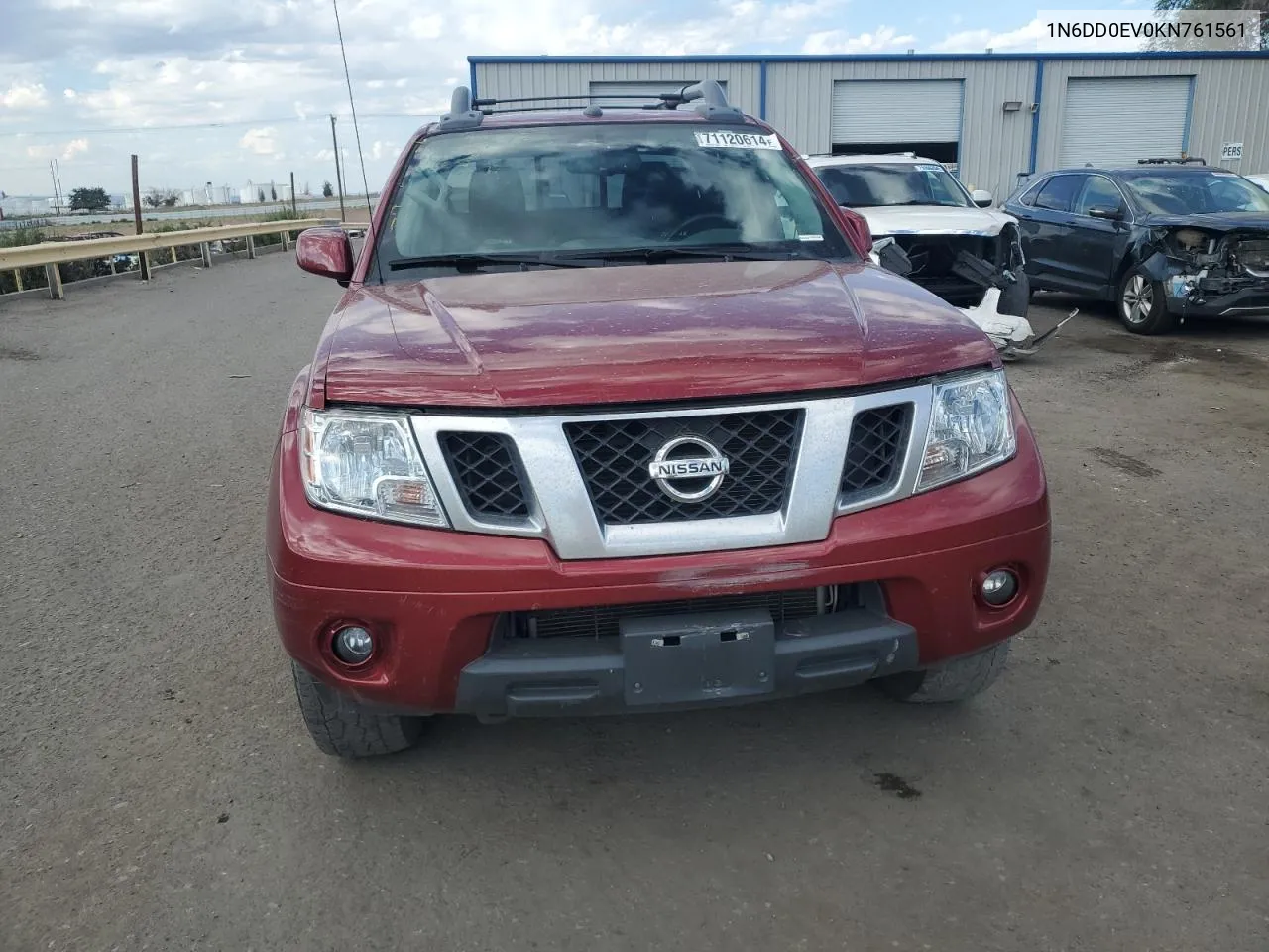 2019 Nissan Frontier Sv VIN: 1N6DD0EV0KN761561 Lot: 71120614